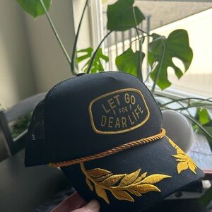 Women’s Hat Let Go For Dear Life